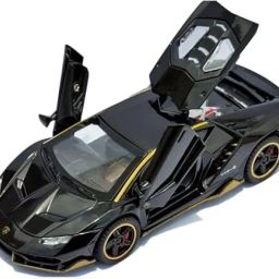 Die-Cast Metal Sports Car – Luxury Pull-Back Toy Car with Opening Doors-image-6