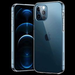 in base Ultra Slim TPU Back Cover for Apple iPhone 12 Pro Max (Ultra Thin Design, Clear)-15