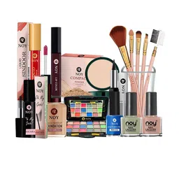 NOY Set Of 15 Bliss Makeup Combo - Perfect Gift Of Beauty Essentials - 1070-45