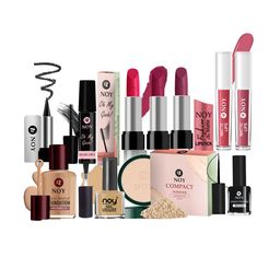 NOY Set Of 11 Bliss Makeup Combo - Perfect Gift Of Beauty Essentials - 1035-7