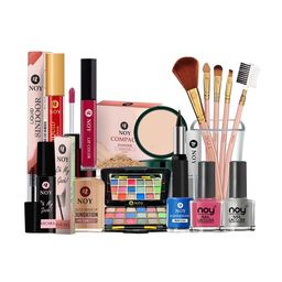 NOY Set Of 15 Essence Makeup Combo - Effortless Beauty In Any Weather - 772-17