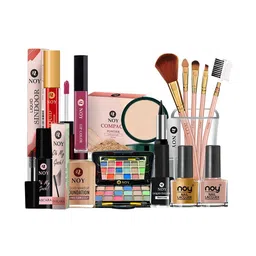 NOY Set Of 15 Bliss Makeup Combo - Perfect Gift Of Beauty Essentials - 602-36