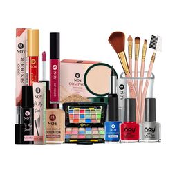 NOY Set Of 15 Marvel Bridal Makeup Combo - Flawless Fusion For Stunning Beauty - 1084-44