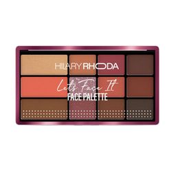 Hilary Rhoda Lets Face It Matte & Shimmer Finish Face Palette - 23.4 g -Sun Downer -02-47