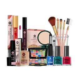 NOY Set Of 15 Bliss Makeup Combo - Perfect Gift Of Beauty Essentials - 854-18