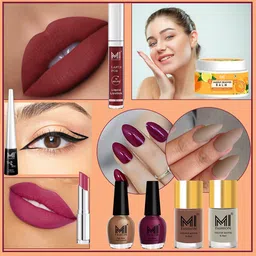 MI FASHION Cruelty-Free Vegan Full Starter Makeup Gift Set - Shade B147-image-68
