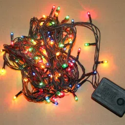 60 LEDs 30 m Multicolor Color Changing, Flickering Bulb Rice Lights-picture-20