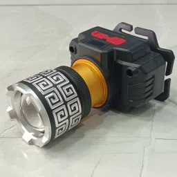 100 W Telescopic Head Light With 2 Km Long Range,3 Modes & WaterProof Torch-7