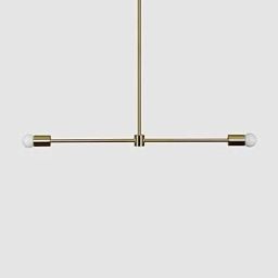 Chandeliers Modern Brushed Brass Sputnik Chandelier Light Fixture Chandelier Ceiling Lamp-image-36