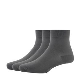 Van Heusen Men Pack Of 3 Grey Solid Above Ankle-Length Socks-11