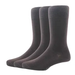 Van Heusen Men Pack Of 3 Brown Solid Calf-Length Socks-24
