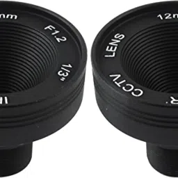 TECRAYS CCTV LENS 12 MM F1.2 1/3" IR Standard PrimeLens-10