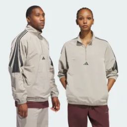 adidas Basketball Woven Half-Zip Sweater (Gender Neutral)-9