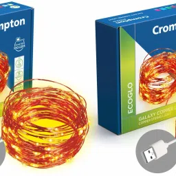 100 LEDs 10 m Yellow Steady String Rice Lights-26