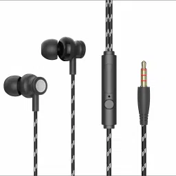 FlexTune Comfortable Earphone With Braided Wire Wired Headset-image-30