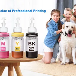 verena Refill Ink kit set Compatible For 2723 Multi-function WiFi Color Printer Black + Tri Color Combo Pack Ink Cartridge image 3