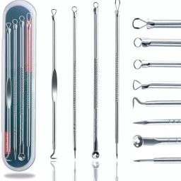 Stainless Steel, Steel, Wooden Blackhead Remover Needle-picture-28