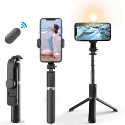 Clairbell YKJ_696O_R1S Selfie stick tripod|| with wireless bluetooth remote Tripod-21