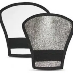 CAM-X Silver White Diffuser Reflector Flash Bouncer Card All Types of Flashes Diffuser-13