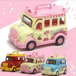 Cartoon Fast Food Truck Simulation Model Vehicle Car Toy Children Boys Toy Gift.-20