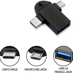 EDIYOL Micro USB, USB Type C OTG Adapter image 2
