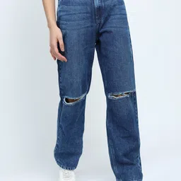 tokyo talkies Women Regular Mid Rise Blue Jeans-picture-7