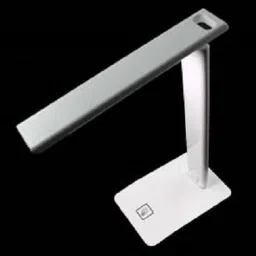 akr Led rechargeable Foldable with triple fold Desk lamp (35 cm, WHITE) Study Lamp Study Lamp image 3