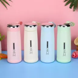 Glass Water Bottle for Male and Female | BPA Free | Non Toxic 400 ml Water Bottle-image-87