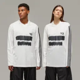 Y-3 Graphic Logo Long Sleeve Tee-image-81