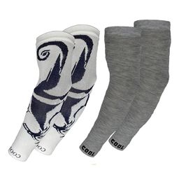 Aadikart Pack Of 2 Printed Sports Lightweight Arm Sleeves Gloves-image-54