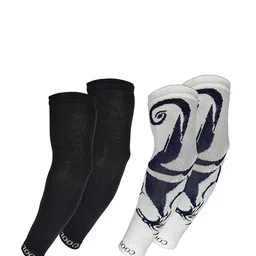 Aadikart Pack Of 2 Printed Sports Lightweight Arm Sleeves-17