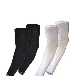 Aadikart Pack Of 2 Lightweight Soft Cotton Sports Arm Sleeves Gloves-image-79