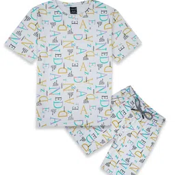CAVIO Boys Printed T-shirt with Shorts-image-74