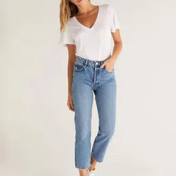 COLOR CAPITAL V-Neck Flutter Sleeves Top-image-16
