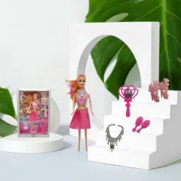fashion dolls set for girl and accessories, a birthday gift, a toy,-image-17