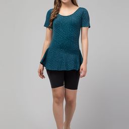 ULLAS Printed Swimming Dress With Attached Shorts-image-93