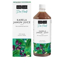 Kapiva Dia Foods Karela Jamun Juice to Help Manage Blood Sugar Levels - 1 L-55