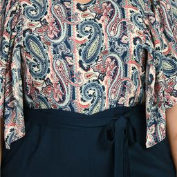 PrettyPlus by Desinoor.com Paisley Printed Basic Jumpsuit image 2