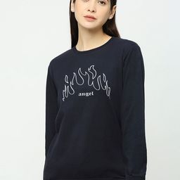 STATUS MANTRA Typography Printed Cotton Knitted T-shirt-image-43