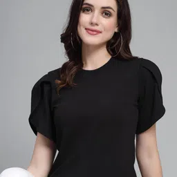 Style Quotient Black Round Neck Top-picture-57