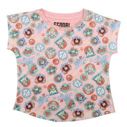 Scooby Doo by Wear Your Mind Girls Pink Printed Extended Sleeves Top-image-57