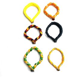 Handicraft Thick Multi-Colour Thread Braided Wrist Band - Set of 6 Men & Women Wrist Band-26