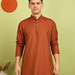 fubar Men Cotton Silk Kurta Pyjama Set-picture-44
