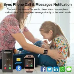 NKL SmartWatch Android 050 Sim and Memory Card Supported With Camera StylishLook image 4