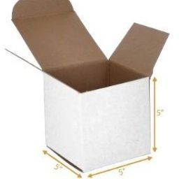 Self-Locking Box Craft Paper 5 Ply Brown Box 5x5x5 – Heavy-Duty Carton for Packing & Shipping Packaging Box-image-48