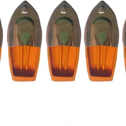 5 pcs. Fun Steam Powered Tin Toy Boat Nav Pop Put Putt Candle Powered fuel flame with free dropper-10