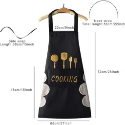 dvh Polyester Chef's Apron - Free Size image 4