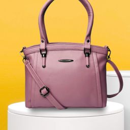 Pink Women Sling Bag Vegan Leather Handbag for Women with Adjustable Strap Premium Quality-image-84
