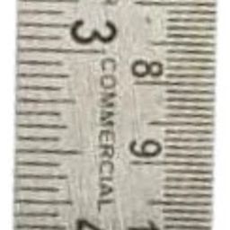 6 INCH Steel Pocket Ruler Metal Scale Ruler-image-1