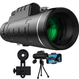 IMAGINEA 40x60 HD Telescope, Digital Astronomy Waterproof Monocular with Tripod Telescope-image-61